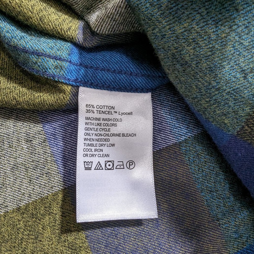 Tommy Bahama Multicolor Plaid Button Down Shirt - Picture 8 of 15